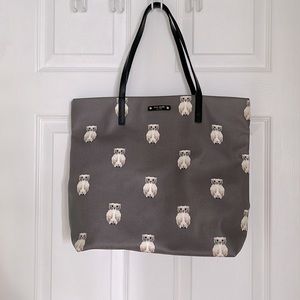Kate Spade ♠️ owl print tote